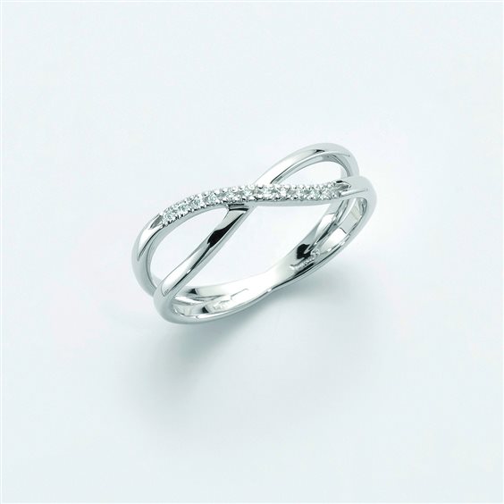 Anello Miluna Donna in Oro bianco LID3401 - LID3401